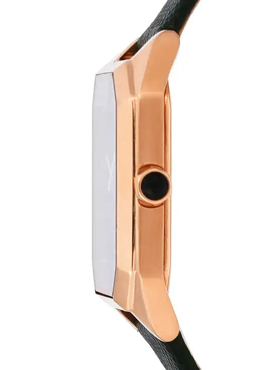 Emporio Armani Gioia Analog Black Mother of Pearl Dial Green Leather Strap Watch For Women - AR11149 Buy Now By Emporio Armani