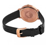 Emporio Armani Kappa Quartz Black Dial Black Leather Strap Watch For Women - AR11064 Buy Now By Emporio Armani