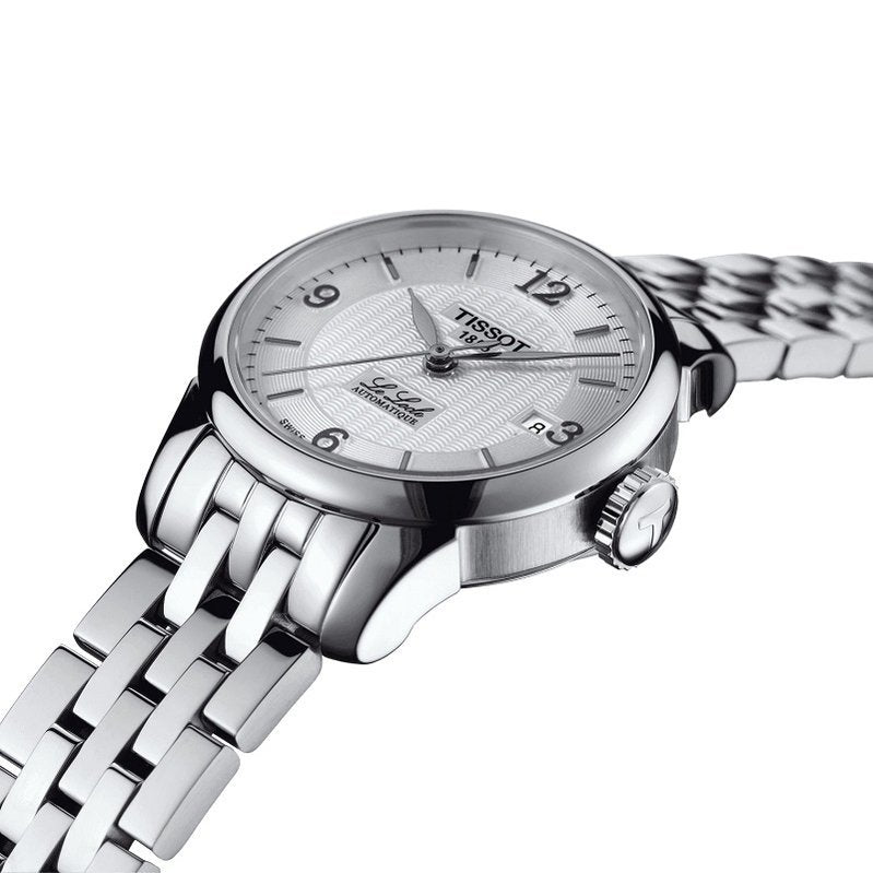 Tissot Le Locle Automatic Lady Silver Dial Silver Steel Strap Watch For Women - T006.207.11.036.00 Buy Now By Tissot