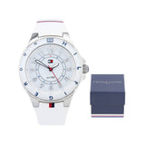 Tommy Hilfiger White Dial White Rubber Strap Watch for Women - 1781271 Buy Now By Tommy Hilfiger