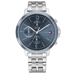 Tommy Hilfiger Casual Quartz Blue Dial Silver Steel Strap Watch For Women - 1782188 Buy Now By Tommy Hilfiger