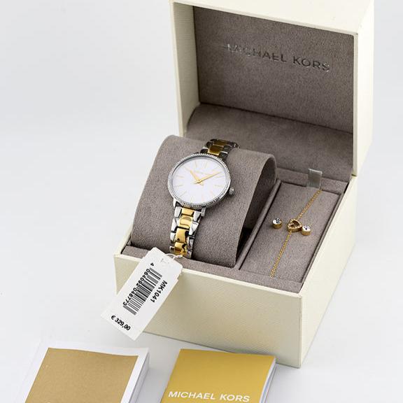 Michael Kors Pyper Quartz Silver Dial Two Tone Steel Strap Watch For Women - MK1041 Buy Now By Michael Kors