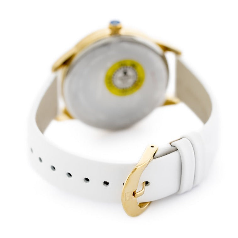 Tommy Hilfiger Brooklyn Quartz White Dial White Leather Strap Watch for Women - 1782018 Buy Now By Tommy Hilfiger