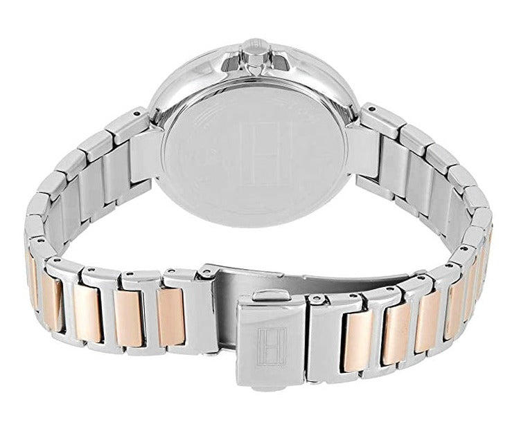 Tommy Hilfiger Angela Chronograph Pink Dial Two Tone Steel Strap Watch for Women - 1782127 Buy Now By Tommy Hilfiger