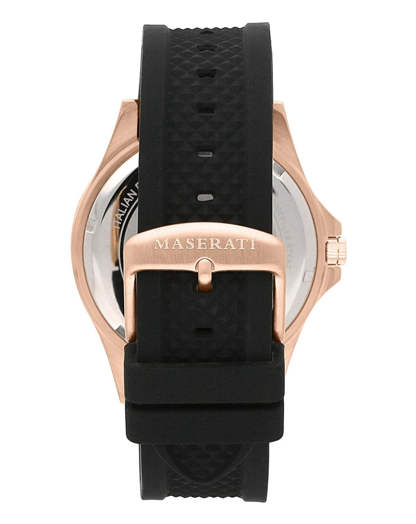 Maserati SFIDA Chronograph Blue Dial Blue Rubber Strap Watch For Men - R8871640004 Buy Now By Maserati