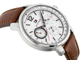 Tommy Hilfiger Landon Chronograph White Dial Brown Leather Strap Watch for Men - 1791531 Buy Now By Tommy Hilfiger