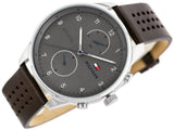 Tommy Hilfiger Chase Quartz Brown Dial Brown Leather Strap Watch for Men - 1791579 Buy Now By Tommy Hilfiger
