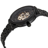 Maserati Granturismo Sport GT Skeleton Black Dial Black Steel Strap Watch For Men - R8823134003 Buy Now By Maserati