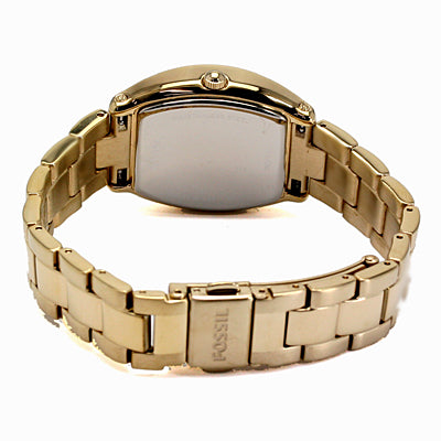 Fossil Wallace Gold Tone Dial Gold Steel Strap Watch for Women - ES3176 Buy Now By Fossil