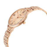 Fossil Jacqueline Rose Gold Dial Rose Gold Steel Strap Watch for Women - ES3435 Buy Now By Fossil