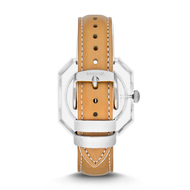 Fossil Candy White Dial Brown Leather Strap Watch for Women - ES3538 Buy Now By Fossil