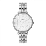 Fossil Jacqueline White Dial Silver Steel Strap Watch for Women - ES3545 Buy Now By Fossil