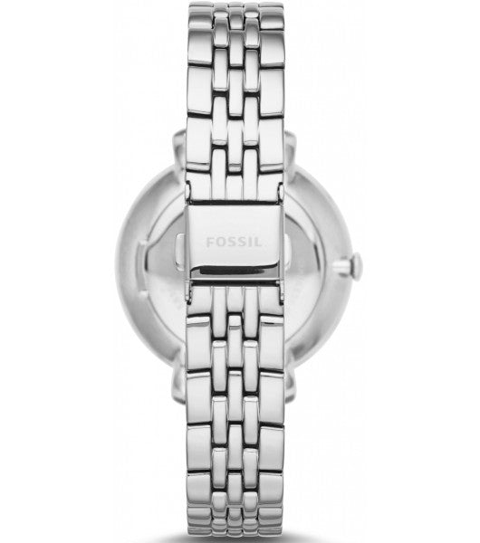 Fossil Jacqueline White Dial Silver Steel Strap Watch for Women - ES3545 Buy Now By Fossil