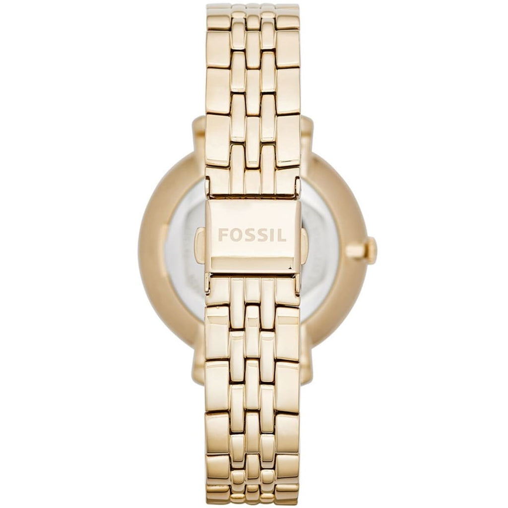 Fossil Jacqueline Gold Dial Gold Steel Strap Watch for Women - ES3547 Buy Now By Fossil