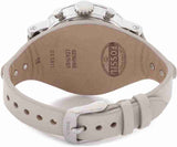 Fossil Boyfriend White Dial Beige Leather Strap Watch for Women - ES3811 Buy Now By Fossil
