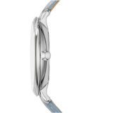 Fossil Jacqueline White Dial Light Blue Leather Strap Watch for Women - ES3821 Buy Now By Fossil