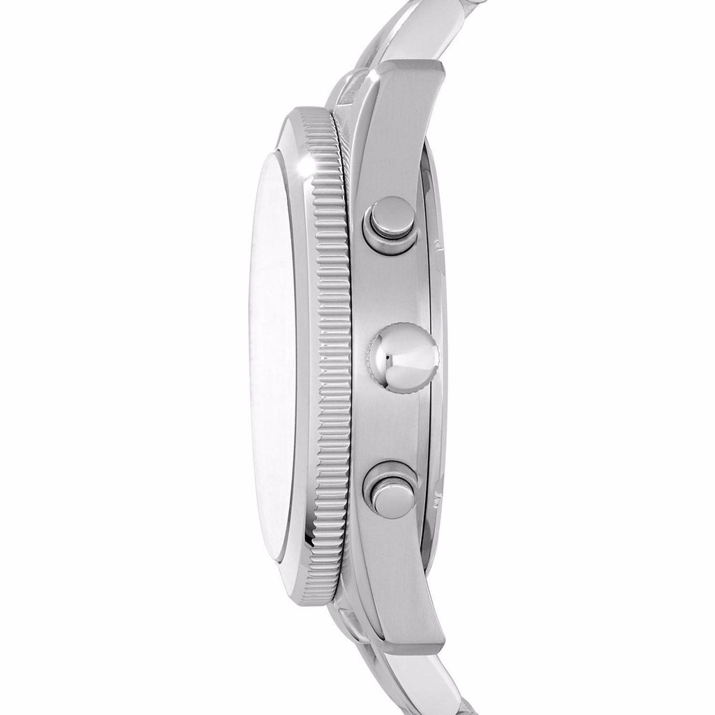 Fossil Perfect Boyfriend Mother of Pearl Blue Dial Silver Steel Strap Watch for Women - ES3880 Buy Now By Fossil