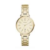 Fossil Jacqueline Gold Dial Gold Steel Strap Watch for Women - ES3971 Buy Now By Fossil