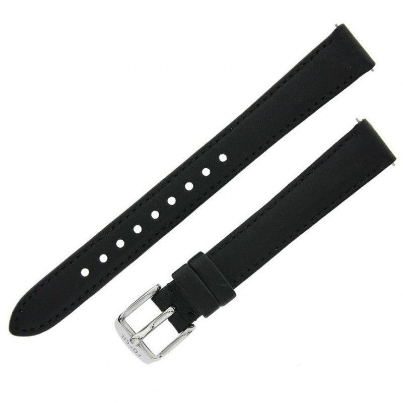 Fossil Jacqueline Quartz White Dial Black Leather Strap Watch for Women - ES3972 Buy Now By Fossil