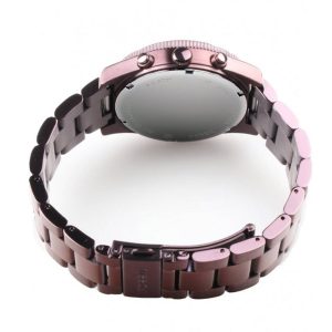 Fossil Perfect Boyfriend Multifunction Maroon Dial Maroon Steel Strap Watch for Women - ES4110 Buy Now By Fossil