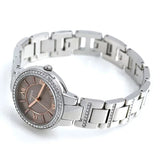Fossil Virginia Taupe Dial Silver Steel Strap Watch for Women - ES4147 Buy Now By Fossil