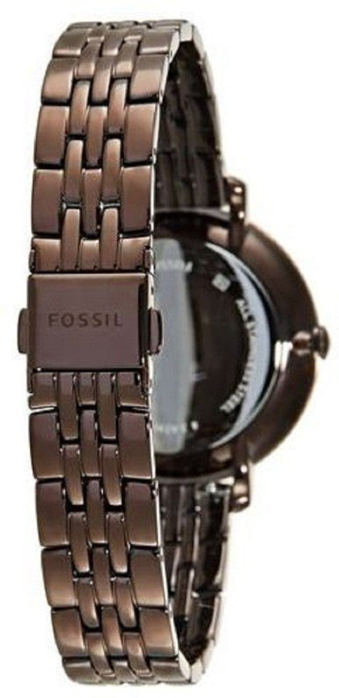 Fossil Jacqueline Brown Dial Brown Steel Strap Watch for Women - ES4275 Buy Now By Fossil