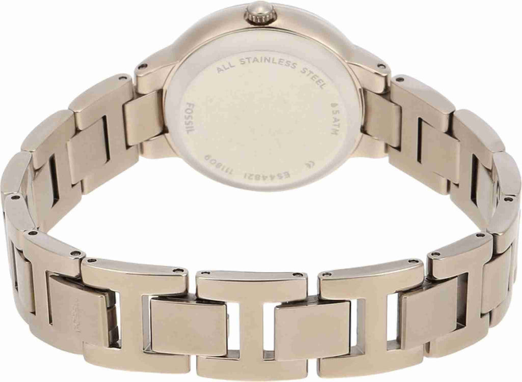Fossil Virginia Pink Dial Pink Steel Strap Watch for Women - ES4482 Buy Now By Fossil