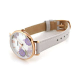 Fossil Jacqueline Mother of Pearl Dial Grey Leather Strap Watch for Women - ES4672 Buy Now By Fossil