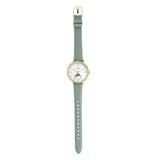 Fossil Jacqueline Analog Moonphase Mother of Pearl White Dial Green Leather Strap Watch for Women - ES5168 Buy Now By Fossil