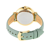 Fossil Jacqueline Analog Moonphase Mother of Pearl White Dial Green Leather Strap Watch for Women - ES5168 Buy Now By Fossil