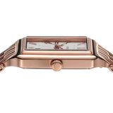 Fossil Raquel Three Hand Date White Dial Rose Gold Steel Strap Watch For Women - ES5271 Buy Now By Fossil