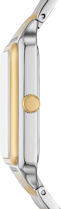 Fossil Raquel Three Hand Mother of Pearl Dial Two Tone Steel Strap Watch For Women - ES5305 Buy Now By Fossil