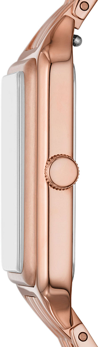 Fossil Raquel Three Hand Date Brown Dial Rose Gold Steel Strap Watch For Women - ES5323 Buy Now By Fossil