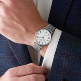 Tissot T Classic Everytime White Dial Silver Mesh Bracelet Watch For Men - T109.410.11.033.00 Buy Now By Tissot