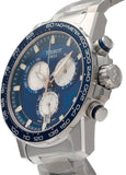 Tissot Supersport Chrono Blue Dial Silver Steel Strap Watch For Men - T125.617.11.041.00 Buy Now By Tissot