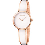 Calvin Klein Seduce White Dial Two Tone Steel Strap Watch for Women - K4E2N616 Buy Now By Calvin Klein
