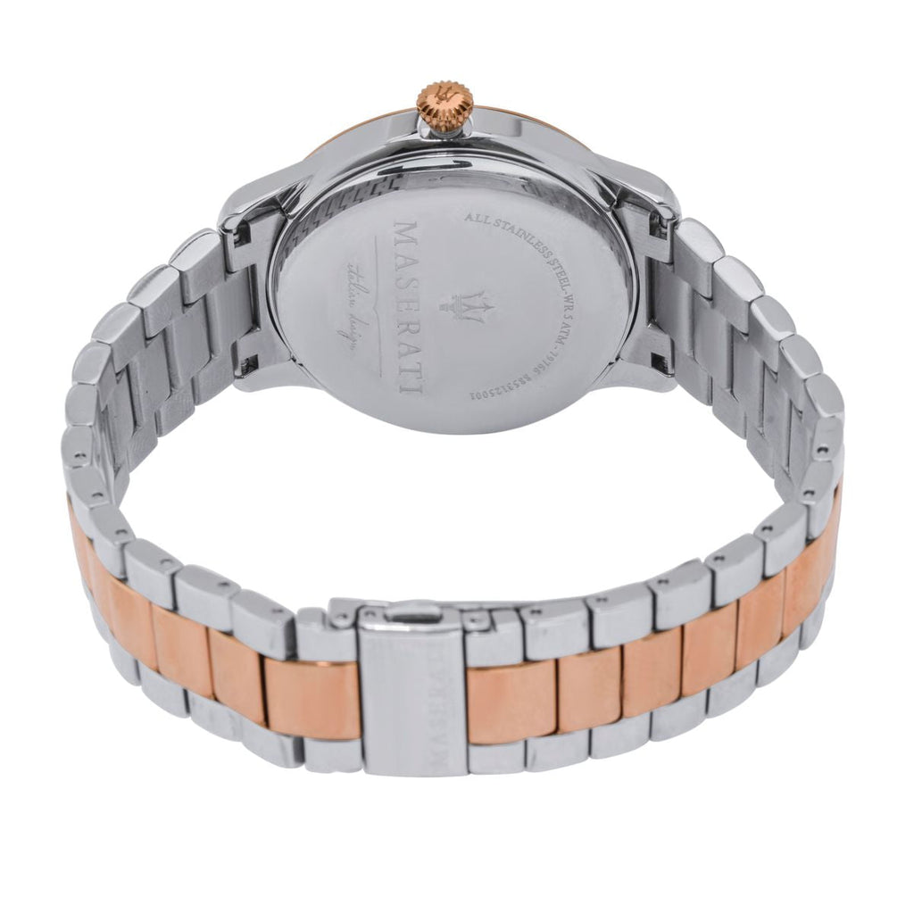 Maserati Tradizione Blue Dial Two Tone Steel Strap Watch For Men - R8853125001 Buy Now By Maserati