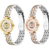 Coach Park Silver Dial Two Tone Steel Strap Watch for Women - 14503643 Buy Now By Coach