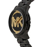 Michael Kors Runway Black Dial Black Steel Strap Watch for Women - MK6057 Buy Now By Michael Kors