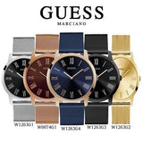 Guess Richmond Gold Dial Gold Mesh Bracelet Watch for Men - W1263G2 Buy Now By Guess