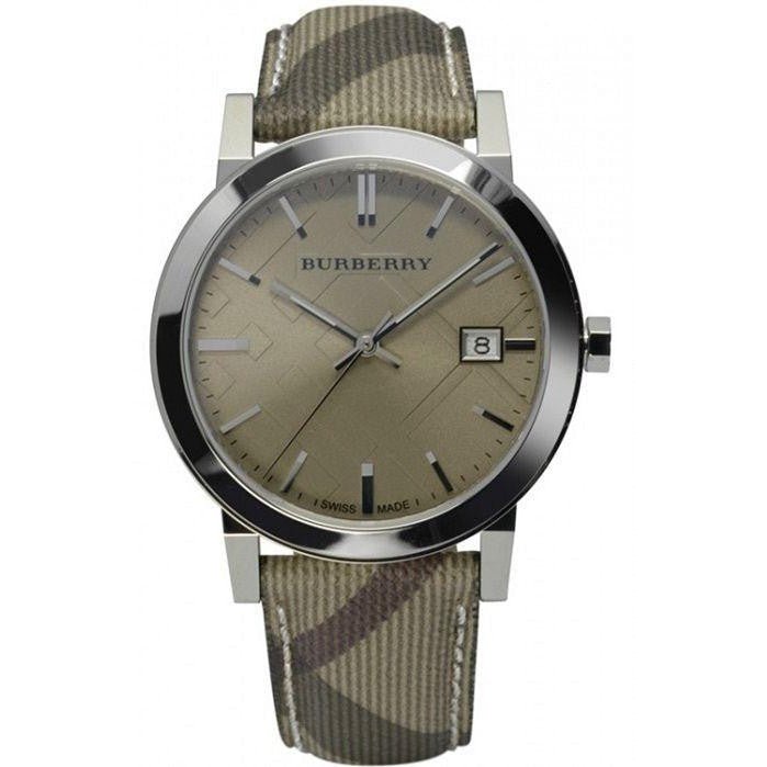 Burberry The City Nova Beige Dial Grey Leather Strap Watch for Women - BU9023 Buy Now By Burberry