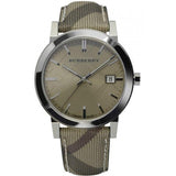 Burberry The City Nova Beige Dial Grey Leather Strap Watch for Women - BU9023 Buy Now By Burberry