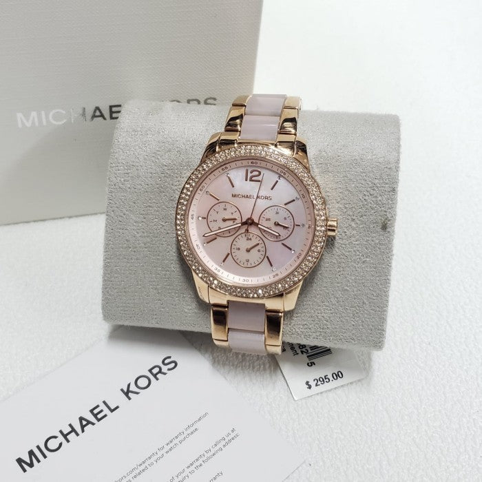Michael Kors Tibby Multifunction Rose Gold Dial Rose Gold Steel Strap Watch For Women - MK6928 Buy Now By Michael Kors