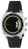 Gucci Grip Chronograph Black Dial Black Rubber Strap Watch For Men - YA157301 Buy Now By Gucci