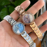 Coach Park Crystal Dial Rose Gold Steel Strap Watch for Women - 14503226 Buy Now By Coach