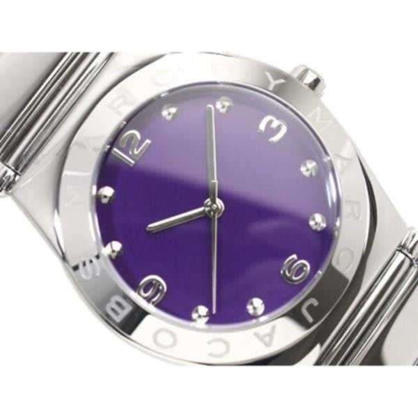Marc Jacobs Purple Dial Silver Steel Strap Watch for Women - MBM3032 Buy Now By Marc Jacobs