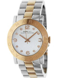 Marc Jacobs Amy Silver Dial Two Tone Steel Strap Watch for Women - MBM3194 Buy Now By Marc Jacobs