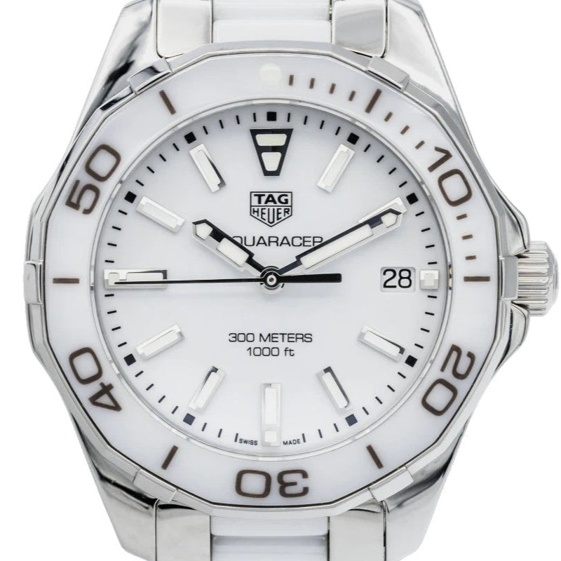 Tag Heuer Aquaracer White Dial Watch for Women - WAY131B.BA0914 Buy Now By Tag Heuer