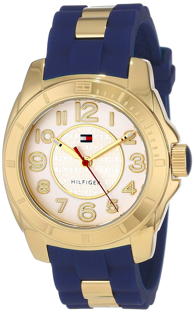 Tommy Hilfiger White Dial Two Tone Steel Strap Watch for Women - 1781307 Buy Now By Tommy Hilfiger