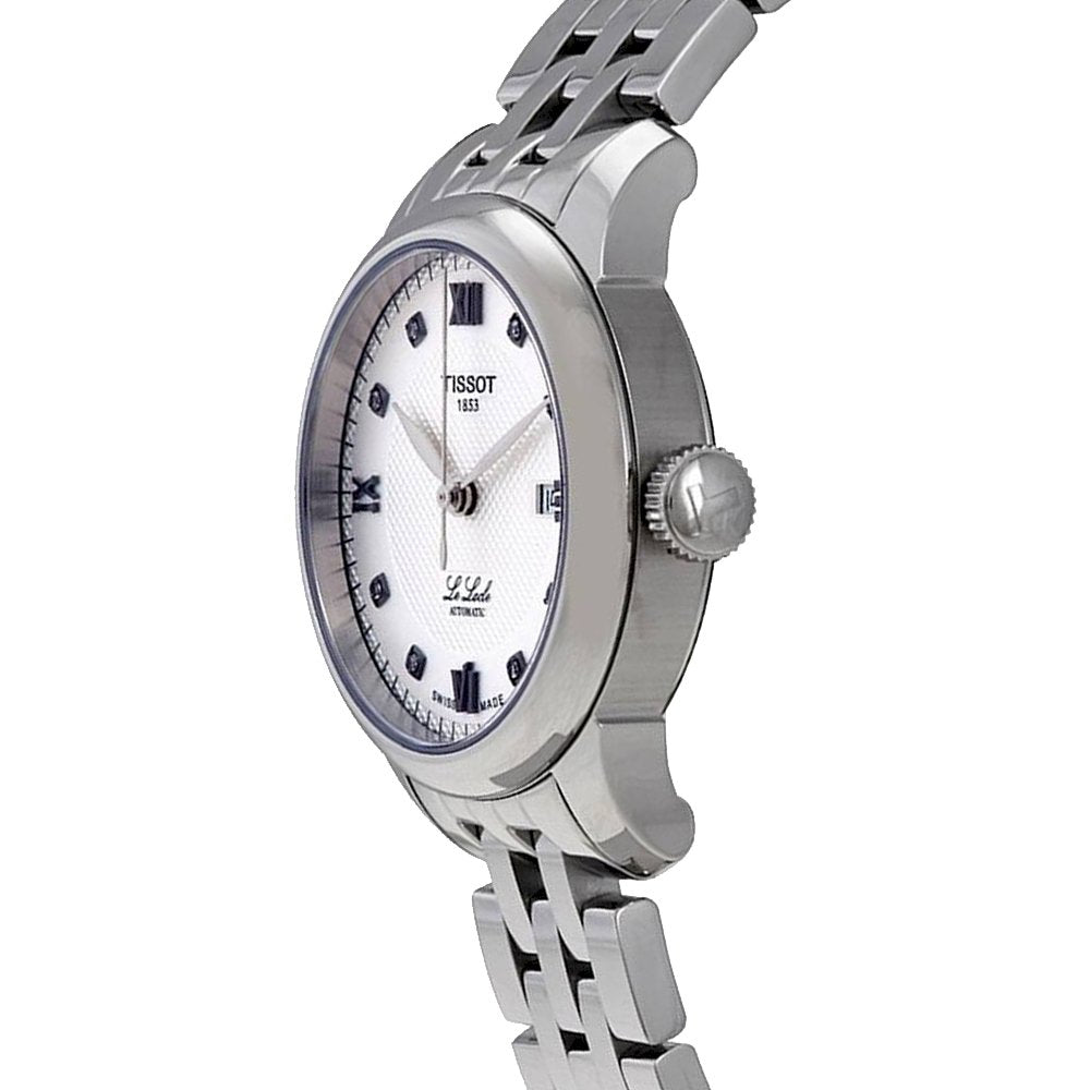 Tissot Le Locle Automatic Lady Silver Dial Silver Steel Strap Watch For Women - T006.207.11.036.00 Buy Now By Tissot